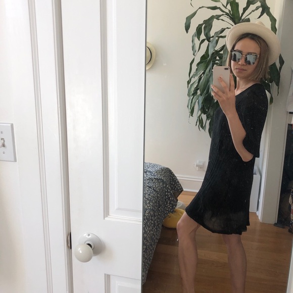 Reformation black knit dress - Picture 2 of 6